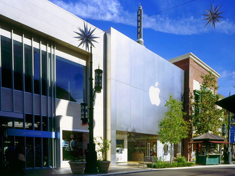 Apple Store 189 The Grove Drive Los Angeles Ca 90036 Apple Poster