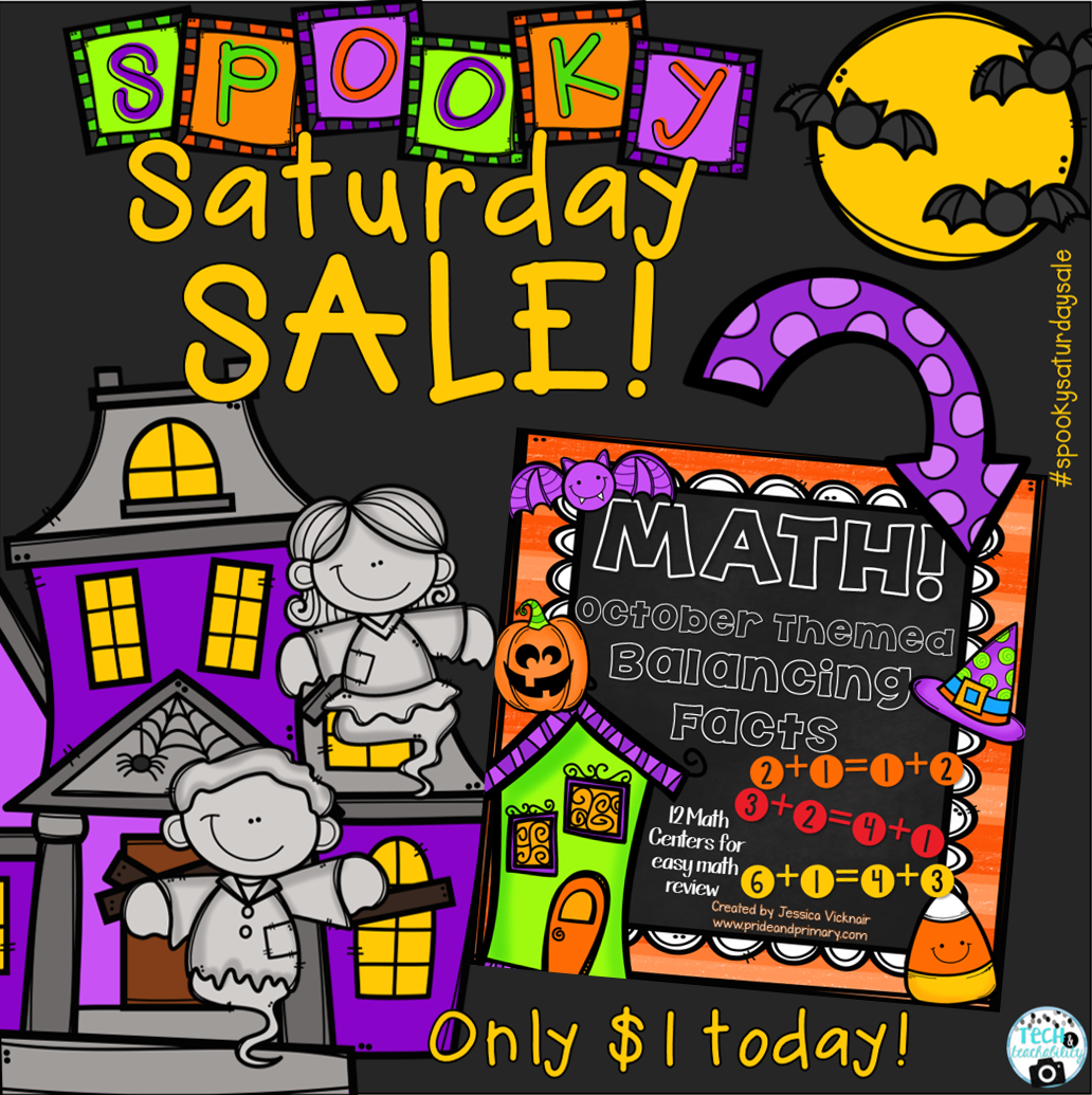 Spooky Saturday Sale! Happy October! Tech and Teachability
