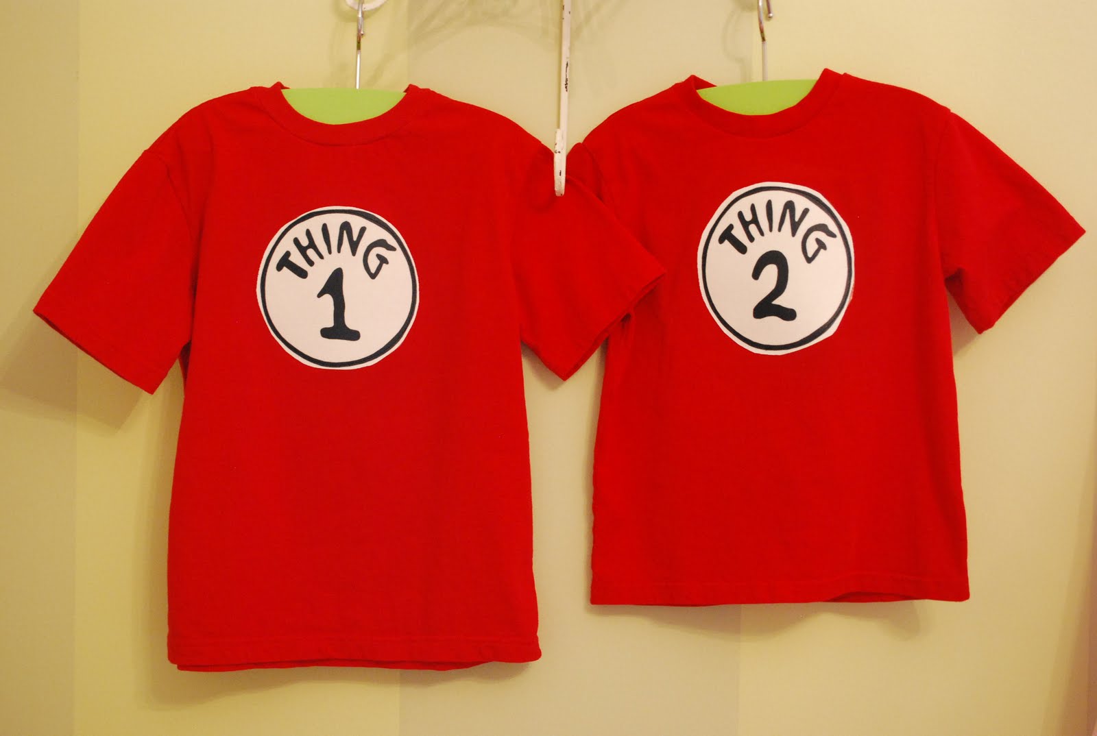 shadowboxpress Dr. Seuss' Thing 1 & Thing 2 Shirts