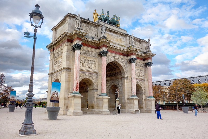 Paris Arc de Triomphe du Carrousel, monument impérial et mécénat